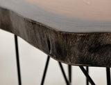 Live Edge Parota Wood Sofa Table | Epoxy Collection