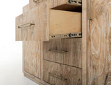 4 Drawer & 2 Door Buffet | Balam Mango & Teak Wood Collection