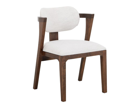 Zaphiro Upholstered Chair - Comfortable Dining Chair with Pine Wood Frame
