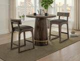 Black Balam Bistro Pub Table | Sustainable Mango Wood Design