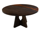 Raramuri Round Dining Table | Mango Wood & Epoxy Resin