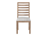 Wooden Chair with Upholstered Seat | Comfortable & Stylish