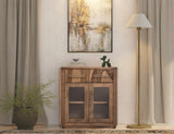 2 Drawer & 2 Glass Door Server | Balam Collection