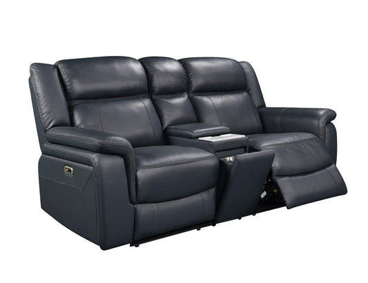 P1 Power Recliner Loveseat with Console & Wireless Charging