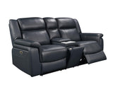 P1 Power Recliner Loveseat with Console & Wireless Charging