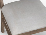 Wooden Chair with Upholstered Seat | Comfortable & Stylish