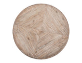 Round Table Top - Handcrafted Mango & Teak Wood | Balam Collection