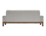 Modern Wooden Frame Sofa | Premium Fabric & Natural Design