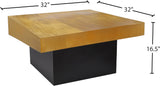 Palladium Iron Coffee Table - Modern Matte Black and Textured Metal Finish for Contemporary Style