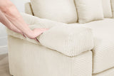 DESEO 130" 3-Seater with 2 Ottomans