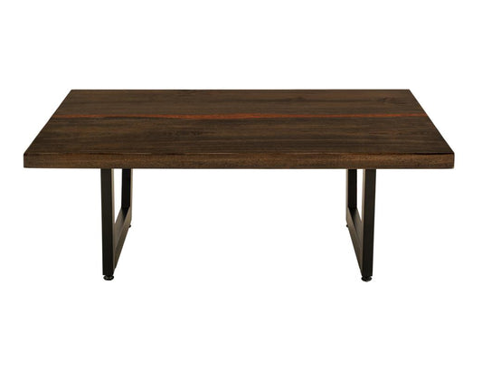 Raramuri Cocktail Table - Mango Wood & Epoxy Resin Design