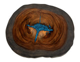 Live Edge Parota Epoxy Cocktail Table | Solid Wood Furniture