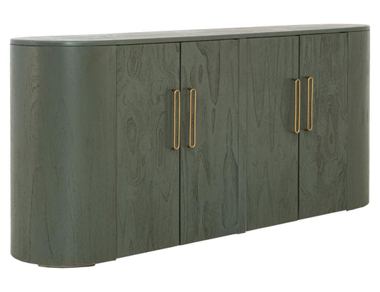 4 Door Console - Handcrafted Mango Wood Storage Furniture