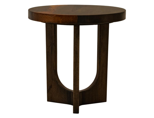 Raramuri End Table - Sustainable Mango Wood with Live Edge