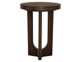 Raramuri Chairside Table | Mango Wood & Epoxy Resin Live-Edge