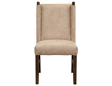 Poly Suede Upholstered Chair - Beige Forge Collection Dining Chair