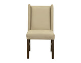 100% Leather Upholstered Wingback Chair | Forge Collection