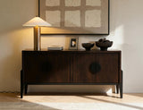 4 Door Moka Console | Mango Wood Storage Furniture