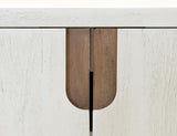 Westmont Console Table - Modern White Wood Storage Console