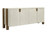Westmont Console Table - Modern White Wood Storage Console