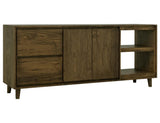 3 Drawer & 2 Door TV Stand 76" | Savia Solid Wood Collection