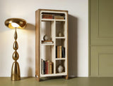 Evoke Bookcase | Modern Mango Wood & Teak Storage for Workspaces