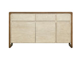 3 Drawer 3 Door Mango Wood Console Table | Evoke