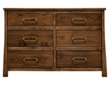 6 Drawer Dresser - Mango & Teak Wood Bedroom Furniture