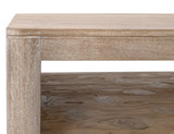 1 Shelf Cocktail Table - White Balam Occasional Tables Collection
