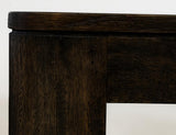 2 Shelf Black Balam Sofa Table - Mango & Teak Wood