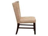 Poly Suede Upholstered Chair - Beige Forge Collection Dining Chair