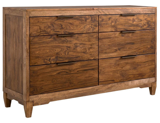 6 Drawer Dresser | Sonora Mango Wood Bedroom Storage