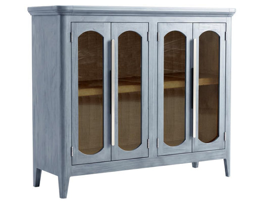 4 Door Console Table - Brava Transitional Storage Furniture