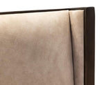 Poly Suede Upholstered Chair | Forge Collection Beige Dining Chair