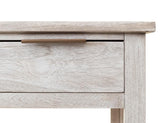 3 Drawer Sofa Table | Golden Loft Light Gray & Brown Console