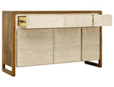 3 Drawer 3 Door Mango Wood Console Table | Evoke
