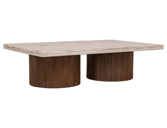 Deluxe Cocktail Table - Organic Modern Mango Wood Design