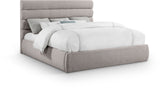 Adam - Linen Fabric Bed With 52" Headboard