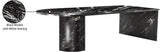 Salerno Coffee Table – Handcrafted Marble Elegance with Striking Art Deco Design for Modern Living Spaces