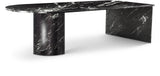 Salerno Coffee Table – Handcrafted Marble Elegance with Striking Art Deco Design for Modern Living Spaces