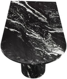Salerno Coffee Table – Handcrafted Marble Elegance with Striking Art Deco Design for Modern Living Spaces