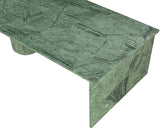 Salerno Coffee Table – Handcrafted Marble Elegance with Striking Art Deco Design for Modern Living Spaces