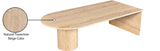 Salerno Coffee Table – Handcrafted Marble Elegance with Striking Art Deco Design for Modern Living Spaces