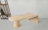 Salerno Coffee Table – Handcrafted Marble Elegance with Striking Art Deco Design for Modern Living Spaces