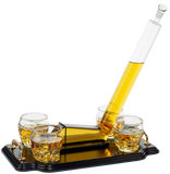 Ice Hockey Wine & Whiskey Decanter Set, 750ml