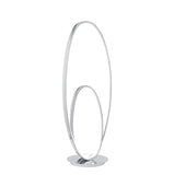 Milan Chrome Table Lamp // LED Strip & Touch Dimmer