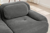 MIA 152'' 4-Seater Sofa with 1 Ottoman