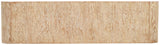 Cresthill Oak Wood Art Deco Console Table - Stylish Brushed Finish, Durable Design, 200 lbs Capacity