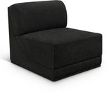 Ollie Boucle Fabric Upholstered Armless Modular Chair