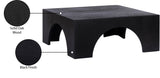Arch Coffee Table - Modern Art Deco Design for Stylish Living Room Decor, Durable Solid Wood Construction